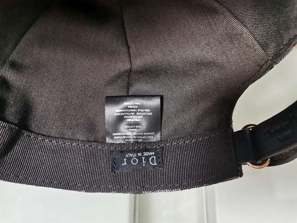 ブランド帽子素材ディテール